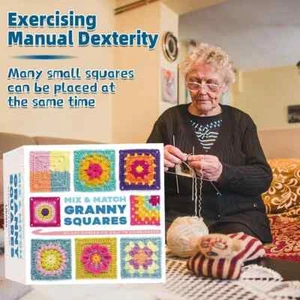 The Granny Square Card Deck 50 Mix & Match Desgins to Crochet Pattern Box Set - Picture 1 of 8
