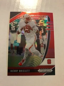 Panini Prizm Draft Picks 2020 JACOBY BRISSETT Red Prizm Card - Foto 1 di 1