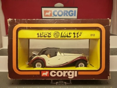 CORGI Classics : 1953 MG TF Nr. 812  Creme 1:43 Absoluter "NEU" Zustand in OVP ! - Bild 1 von 4
