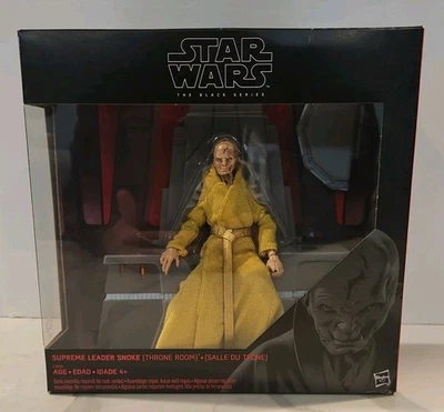 Фигурка 2017 Hasbro Star Wars Black Series Throne Room Supreme Leader Snoke 6 дюймов - Изображение 1 из 4