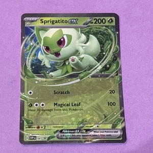 Sprigatito ex SV: Scarlet & Violet Promo Cards 087 Near Mint NM - Picture 1 of 2