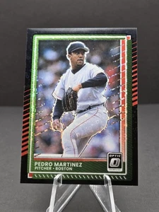 2025 Donruss Pedro Martinez Black Optic #45 Boston Red Sox - Bild 1 von 2