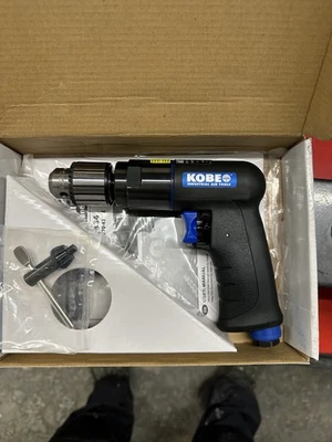 Kobe industrial drill 3/8"  PISTOL GRIP AIR DRILL WITH JACOBS CHUCK - Image 1 of 4