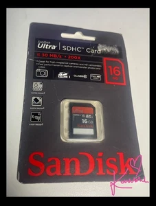 SanDisk16GB Ultra SDHC Card 30 MB/s - SDSU-016G-UQ46 - Picture 1 of 2