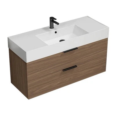 Nameeks Derin-4818-W Derin 48" Wall Mounted Single Basin Vanity - MultiColor - Image 1 of 4