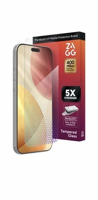 Protector de pantalla ZAGG Glass Elite para iPhone 17 Pro Max - Temperatura 5 veces más fuerte... Foto 1 de 4