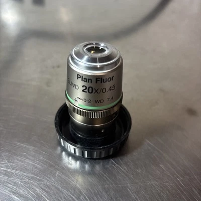 NIKON Plan Fluor ELWD 20x/0.45 Ph1 DM ∞/0-2 WD 7.4 Lens/Lens Microscope - Image 1 of 4