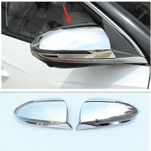 For Hyundai Tucson 2022-2024 Chrome Exterior Door Rearview Mirror Cover Trim 2X - Picture 1 of 4