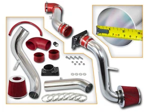 Cold Air Intake Kit + RED Filter For 00-05 Eclipse 2.4 L4 / 3.0 V6 - Picture 1 of 9