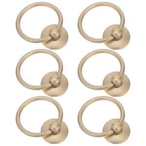6 Pcs Drawer Pull Furniture Hardware Pulls and Knobs Dresser Handle - Picture 1 of 17