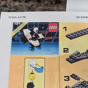 LEGO Space: Star Quest 1974, complete, pre-owned, includes print instructions. - Picture 1 of 4