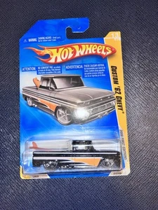 2008 Hot Wheels First Editions Custom 62 Chevy Enamel Black Clean Card - Picture 1 of 7