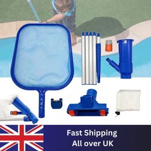 Pool Cleaning Kit Spa Swimming Pool Vacuum Pond Vacuum Head Pool Maintenance Kit - Picture 1 of 9