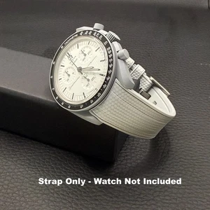 Omega x Swatch MoonSwatch Mission to the Moon 1965 Edition graues Kautschukarmband - Bild 1 von 8