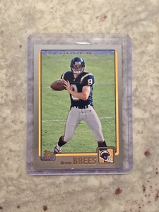 2001 Topps Drew Brees Rookie #328 RC - Picture 1 of 2