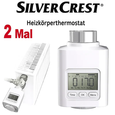 Heizkörperthermostat Programmierbar mit Fenster-offen-Erkennung 30% Sparen NEU - Bild 1 von 4