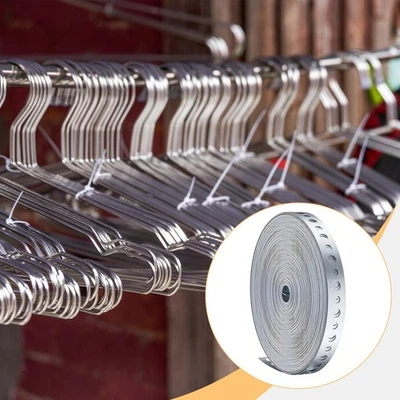 49.2 Ftx 0.7inch Pipe Hanger Strap Metal Heavy Duty Versatile Strapping - Image 1 of 4