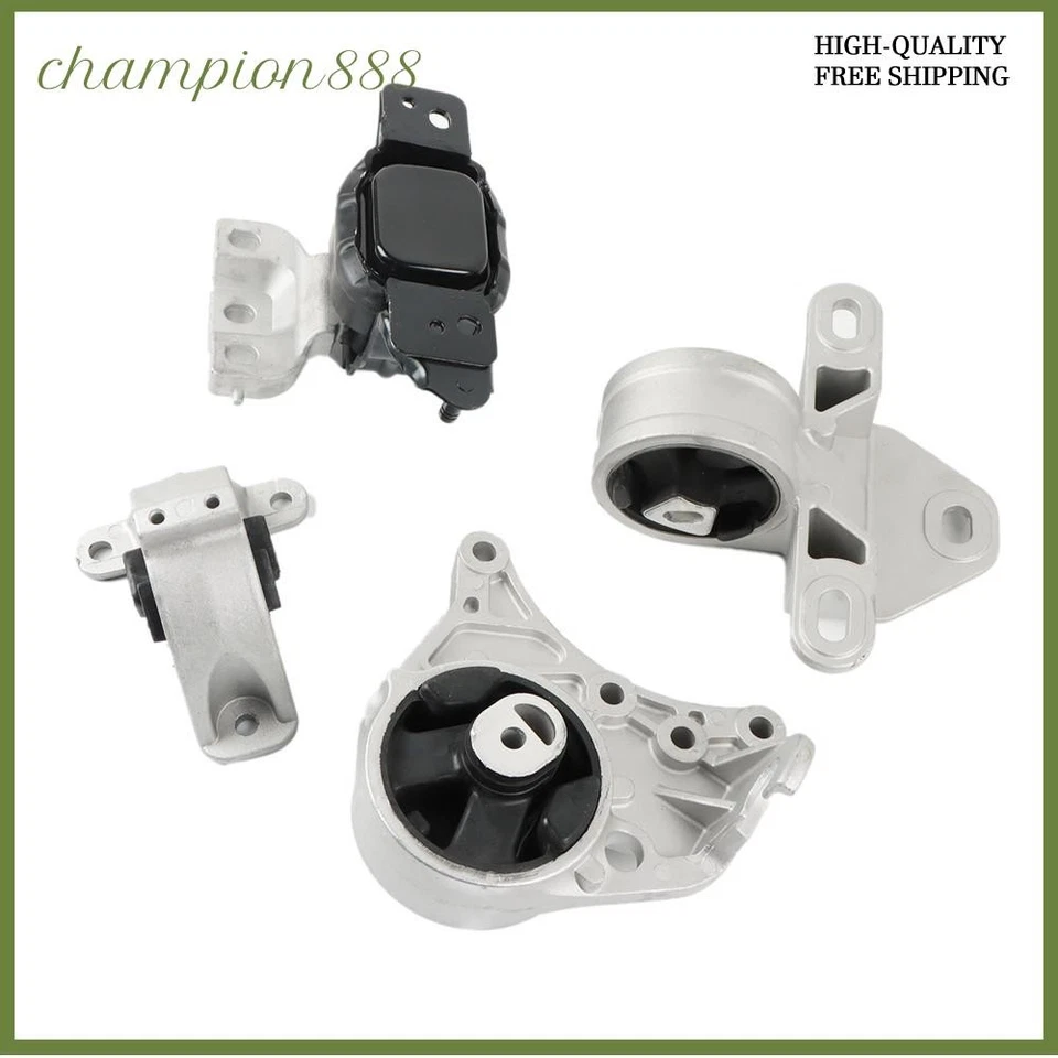 4x Engine Motor Mount Fit For Chrysler Town & Country 3.3L A2925 A2928 Trans - Image 1 of 4