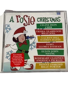 Rosie ODonnell "A Rosie Christmas" CD Featuring Celine Dion Elton John & More - Picture 1 of 3
