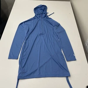 HUK WOMENS PURSUIT COVER-UP DRESS Light Blue Size XS - Picture 1 of 3