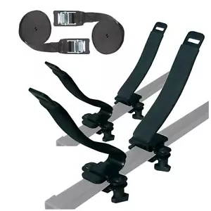 Aquadesign V-Rack Flach-Ovalbügel Dachträger Kajak Kanu Transport Kajakhalterung - Bild 1 von 1