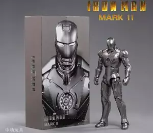ZD TOYS IRON MAN MK 2 Mark II Marvel Avengers 7" Action Figure Toys Gifts - Picture 1 of 12