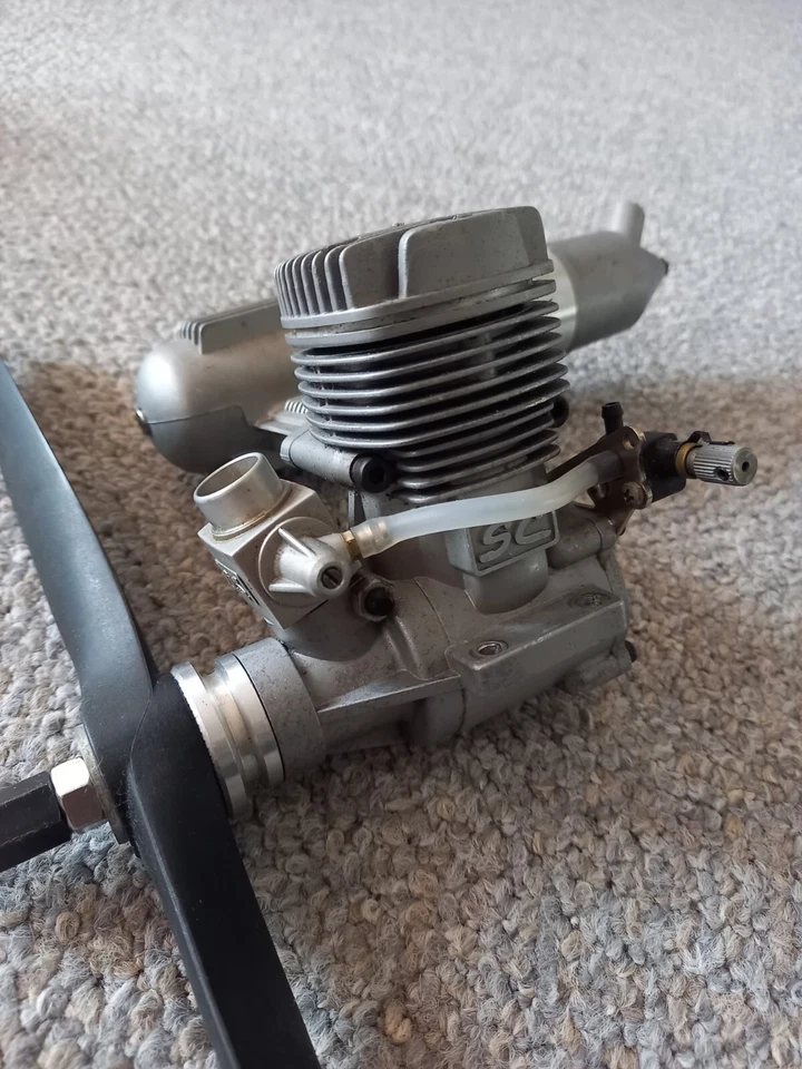 SC Super Custom 91 nitro glow engine 15cc, vintage RC engine - Image 1 of 4
