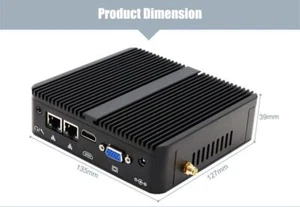 mini pc intel celeron J4125 2.0GHz Quad Cores DDR4 Dual lan - Picture 1 of 12