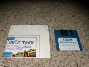 Badlands Pete for the Atari ST on 3.5" disk with poster - Picture 1 of 1