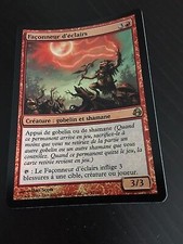 Mtg magic morningtide lightning crafter (French faconneur of lightning) nm foil