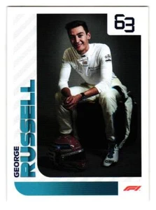 Pegatinas Topps F1 2021 George Russell #201 - Imagen 1 de 2