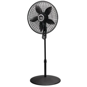 Lasko Pedestal Fan 20" 4-Speed 90 Degrees Tilt, Adjustable Height, Remote Black - Picture 1 of 11