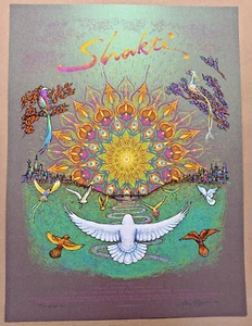 Shakti World Tour Marq Spusta Grape Goo LE /30 Signed Numbered Tour Poster 2023 - Picture 1 of 1