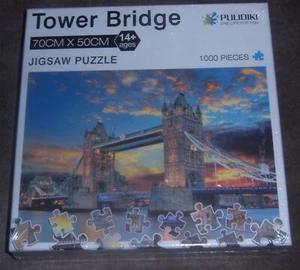 Pulidiki Puzzle 1000 Pezzi Ponte Torre Paesaggio 14+ Età Nuovo con scatola SPEDIZIONE GRATUITA - Foto 1 di 2