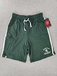 Mens Colosseum Green Michigan State Spartans Thunder Athletic Gym Shorts SMALL - Picture 1 of 13