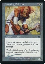 Daunting Defender - Foil New MTG Onslaught Magic 2B3