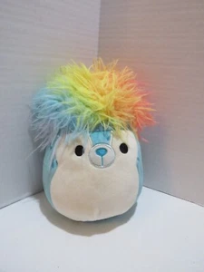 SQUISHMALLOWS SQUISSH DOO JERRY THE HEDGEHOG W/RAINBOW HAIR - Picture 1 of 8