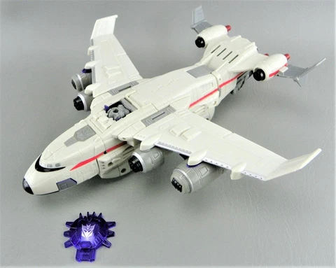 Transformers 2008 Allspark Cybertron Toys R Us Ultra JETSTORM Jetfire VGC Works! Cover