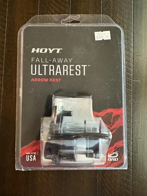 NEW Hoyt Archery Ultra Rest - QAD - Left Handed - Black Drop Away HDX LH - Image 1 of 2