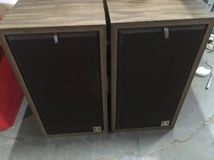 PAIR OF Parallax Speakers SYSTEM 1H2220 8" WOOFER 3" HIGH -COMPLIANCE TWEETER - Picture 1 of 7