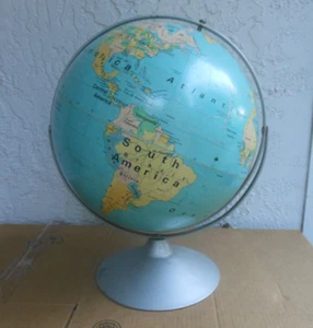 Vintage Nystrom 16 Inch Readiness Globe AJ Nystrom & Co - Picture 1 of 12