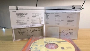 Rafael Kubelik Autograph + 2 CD A Portrait Of Rafael Kubelik Signed - Bild 1 von 8