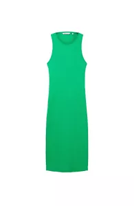 Vestido Tom Tailor Denim cuello trasero verde talla M L - Imagen 1 de 3