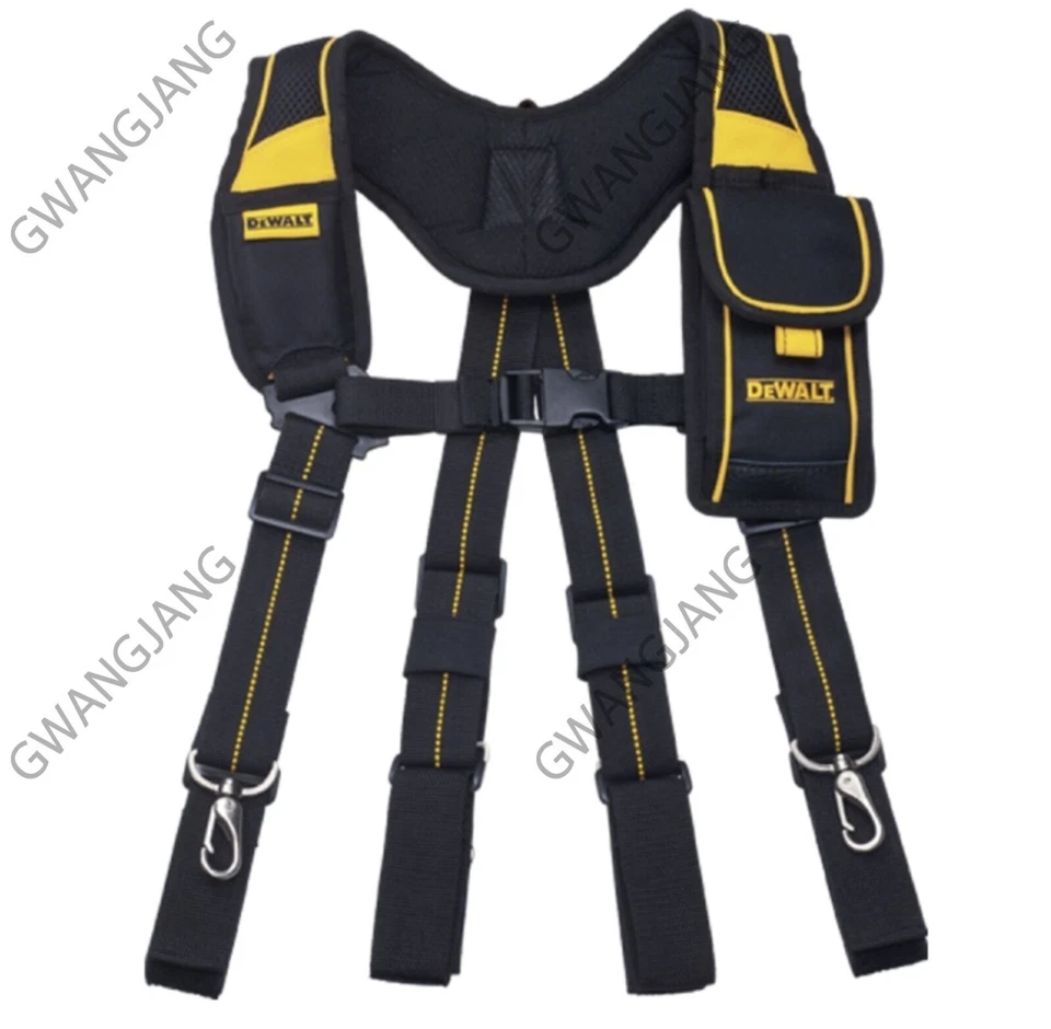Dewalt DWST80915-8 Suspenders Pro Work Tool Belt Mobile Pouch Easy DIY Durable - Image 1 of 4