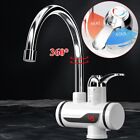UK Electric Heater LED Faucet Tap Instant Hot Water Bathroom Kitchen Fast Heat