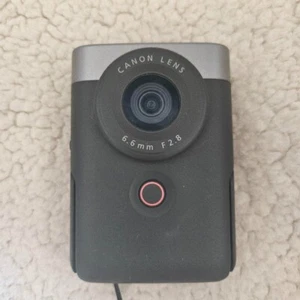 Canon Power Shot V10 Video Camera Silver With Box - Picture 1 of 6