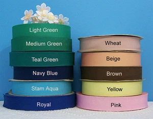 1-1/8 Zoll (29 mm) Petersham Baumwolle Viskose Ripsband - Bild 1 von 1