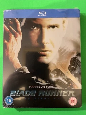 BLADE RUNNER : THE FINAL CUT - RARE UK  BLU RAY STEELBOOK - NEW STILL  SEALED - Image 1 of 4