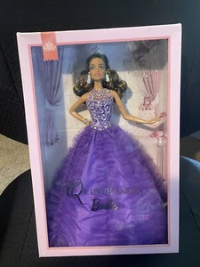 ¡NUEVO/RARO! Original Barbie Quinceañera Muñeca Quince Vestido Púrpura 2016 Mattel DWF61 - Imagen 1 de 2