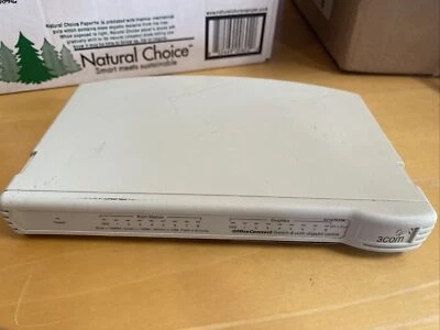 3Com OfficeConnect Dual Speed Switch 8 - switch - 8 ports - Image 1 of 4
